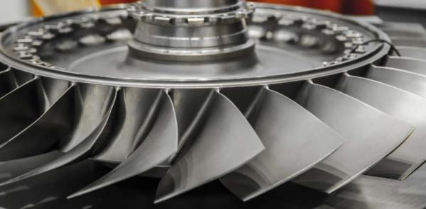 aerospace turbo fan engine blisk