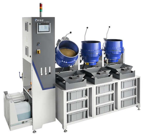 The OTEC CF series disc finishing machines - standard