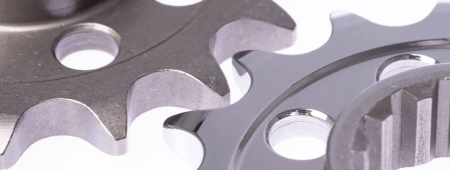 Gear before after surface finishing