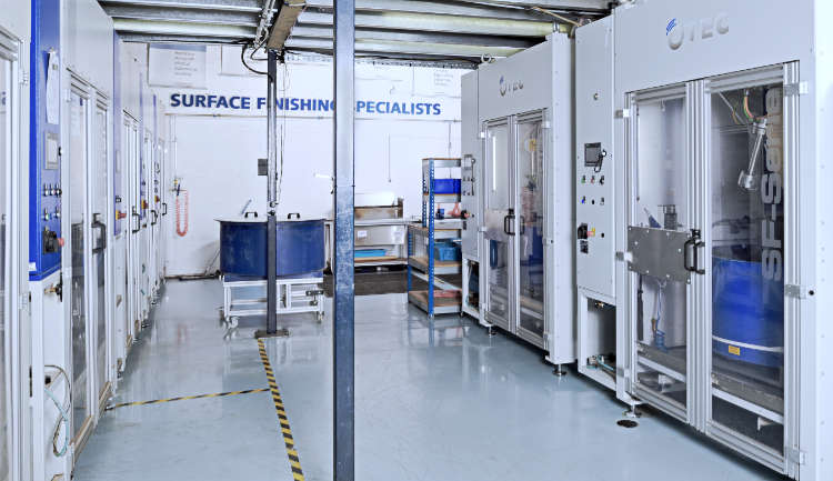 surface finishing hall